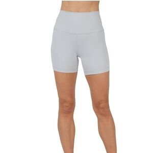 NWOT Yogalicious Women's High-Waisted Gray Shorts